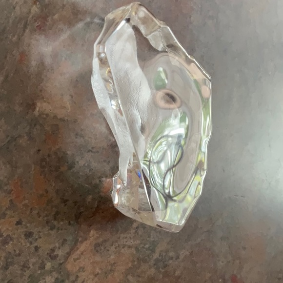 BEAUTIFUL ❤️LEAD CRYSTAL POLAR BEAR BY MATS JOHANSSON NWOB - Picture 9 of 10